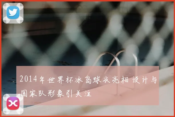 2014年世界杯冰岛球衣亮相 设计与国家队形象引关注
