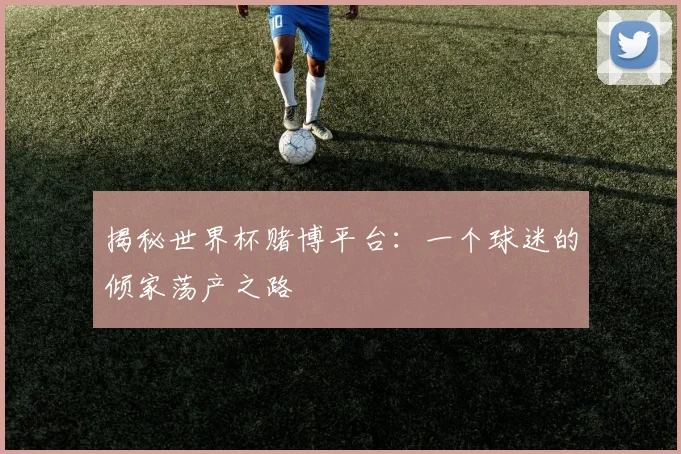 揭秘世界杯赌博平台：一个球迷的倾家荡产之路