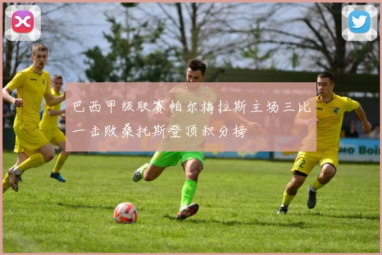 巴西甲级联赛帕尔梅拉斯主场三比一击败桑托斯登顶积分榜